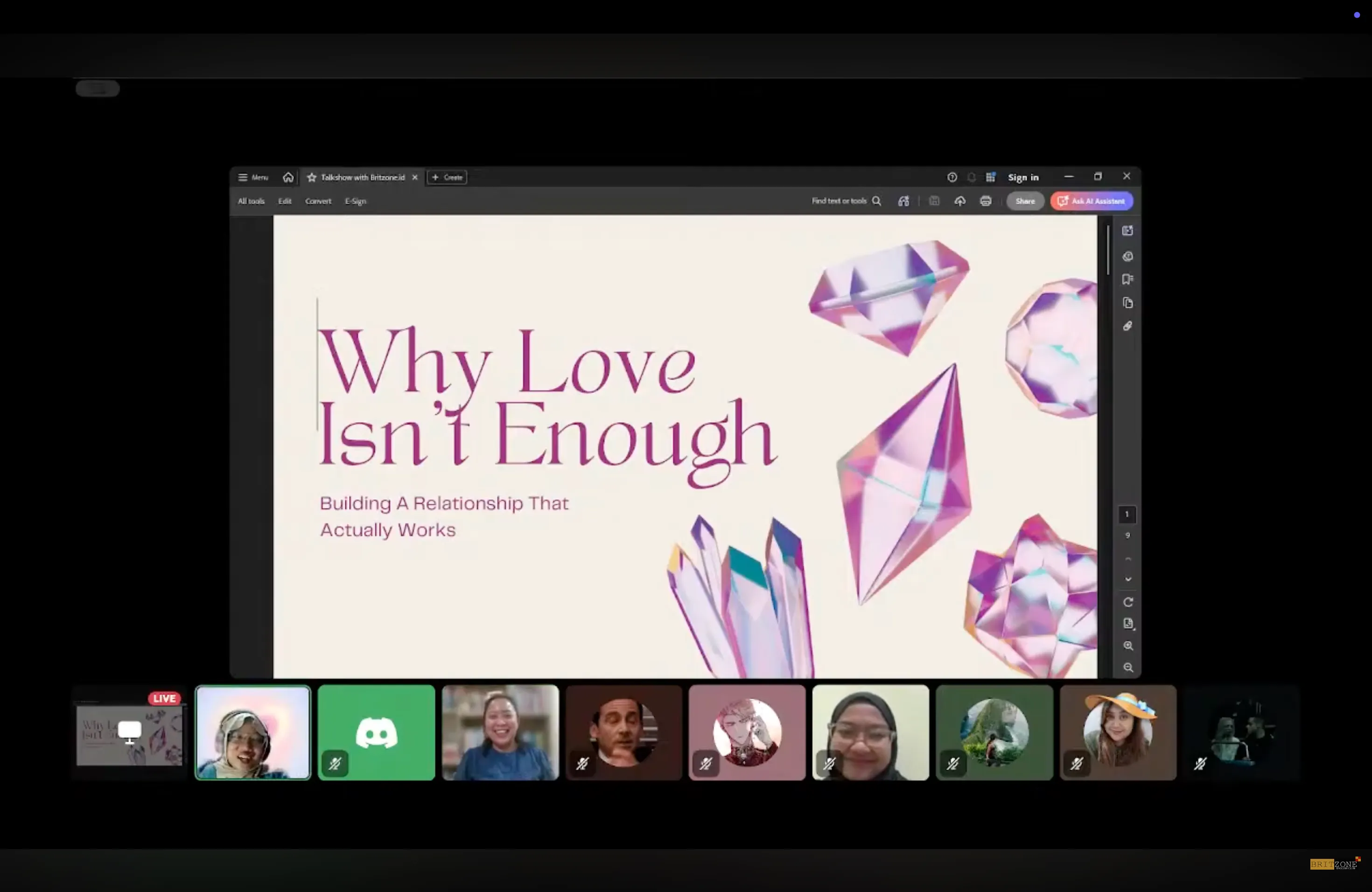 Discord class in session