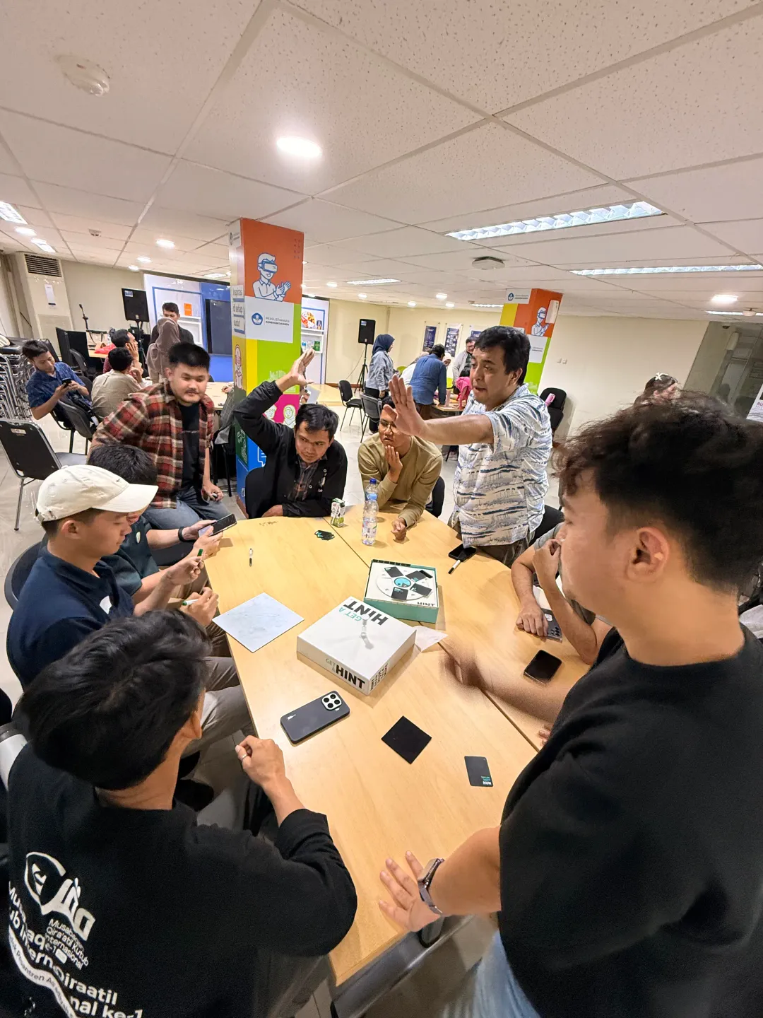 Group at a cultural site